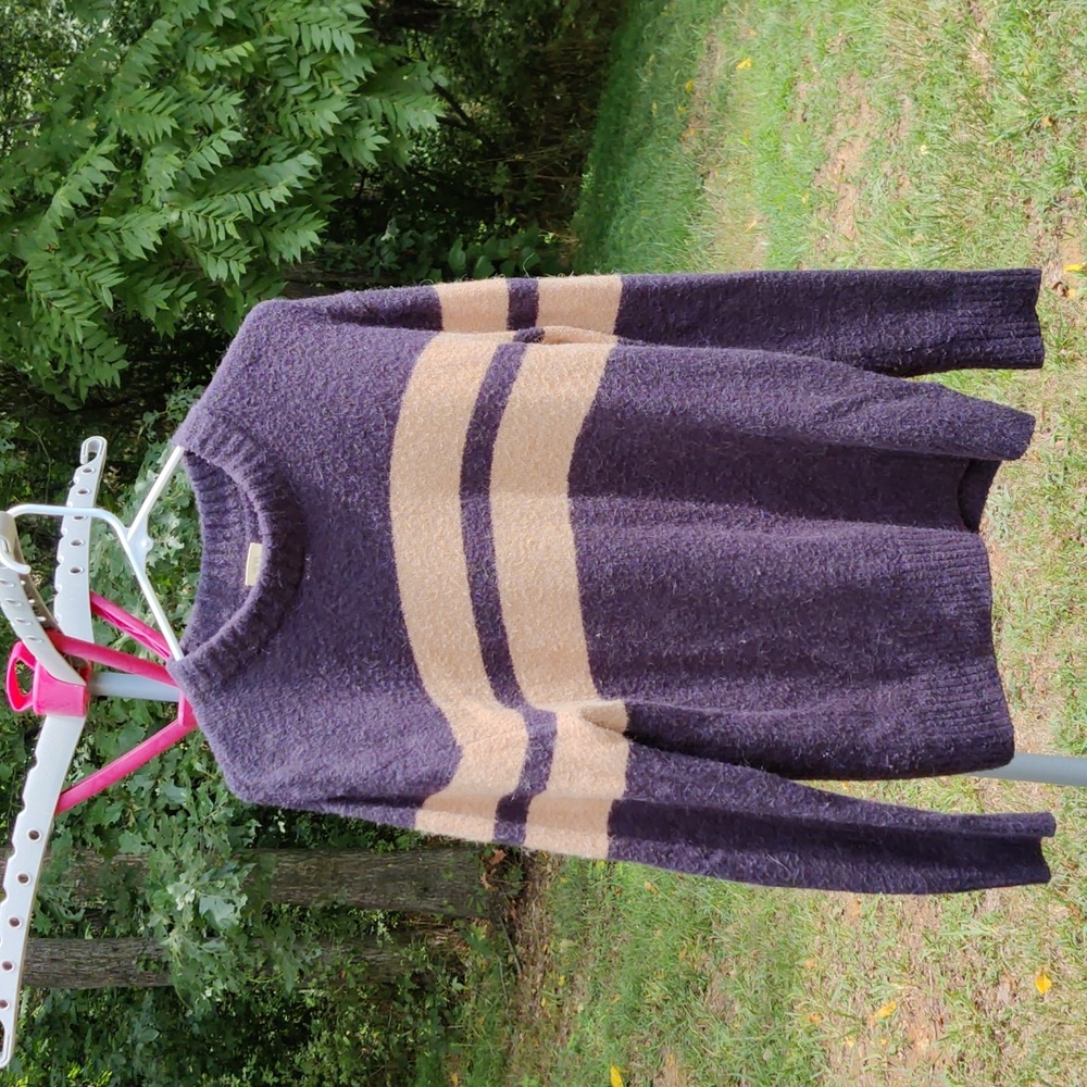 [RARE] H&M Striped Alpaca Sweater